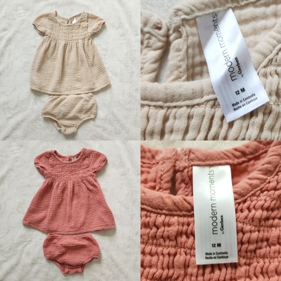 Gerber Other - Modern Moments Gauze Dresses